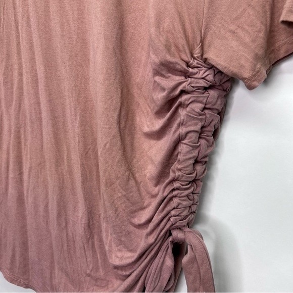 Emilia Mauve Women’s Rouched blouse Size Small - Picture 3 of 5